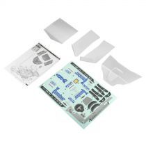 AX31327 Bomber Body .040 Clear RR10 - HORIZON HOBBY - R&eacute;f&eacute;rence: AXIC3327