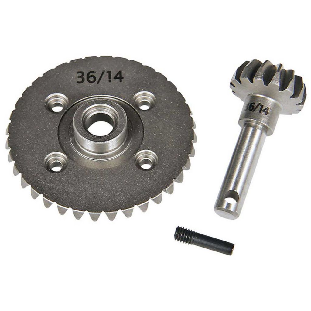 AX30401 Heavy Duty Bevel Gear Set 36T/14T - HORIZON HOBBY - R&eacute;f&eacute;rence: AXIC3401