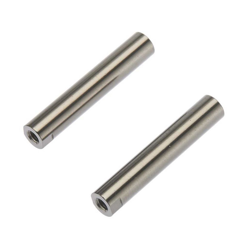 AX30517 Threaded Aluminum Pipe 6x33mm Grey (2) - HORIZON HOBBY - R&eacute;f&eacute;rence: AXIC3517