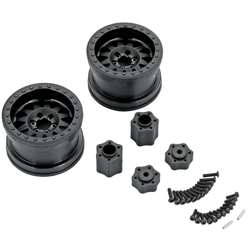AX31178 2.2 Method Beadlock Wheels IFD Black (2) - HORIZON HOBBY - R&eacute;f&eacute;rence: AXIC8076