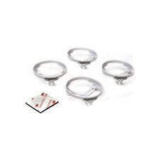 Torrent 110 - Protections d'h&eacute;lices, blanches (4) - HORIZON HOBBY - R&eacute;f&eacute;rence: BLH04003WH