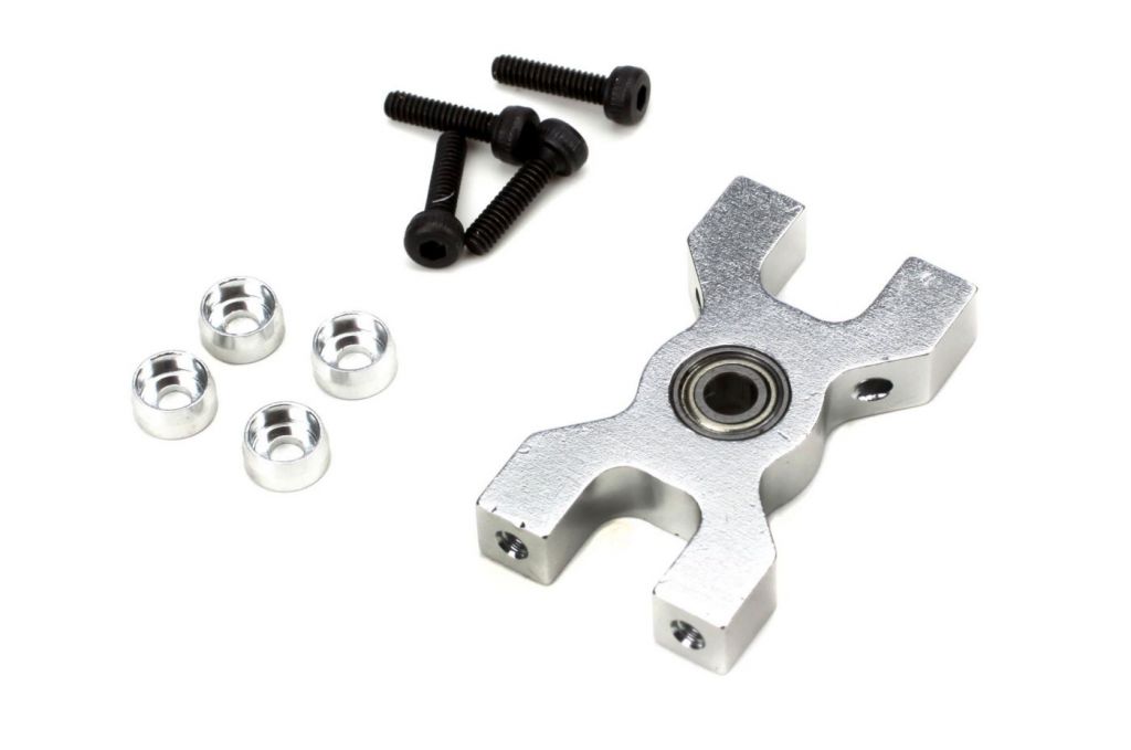 B450,400 -Guidage inf&eacute;rieur en alu d'arbre d'anticouple sur roulement - HORIZON HOBBY - R&eacute;f&eacute;rence: BLH1654A
