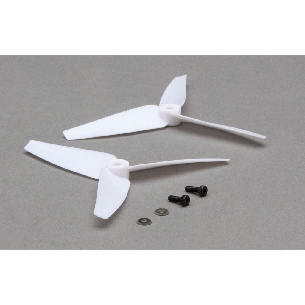 200 SR X - Pales d'anticouple, blanches (2) - HORIZON HOBBY - R&eacute;f&eacute;rence: BLH2021