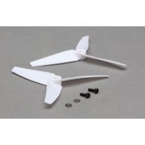 200 SR X - Pales d'anticouple, blanches (2) - HORIZON HOBBY - R&eacute;f&eacute;rence: BLH2021