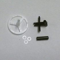 Lower Rotor Head; Outer Shaft/Gear; Washers (3) - HORIZON HOBBY - R&eacute;f&eacute;rence: BLH2717