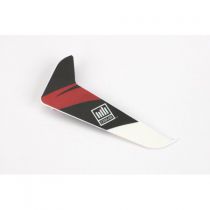 Blade Vertical Fin with Red Decal: 120SR - HORIZON HOBBY - R&eacute;f&eacute;rence: BLH3120R