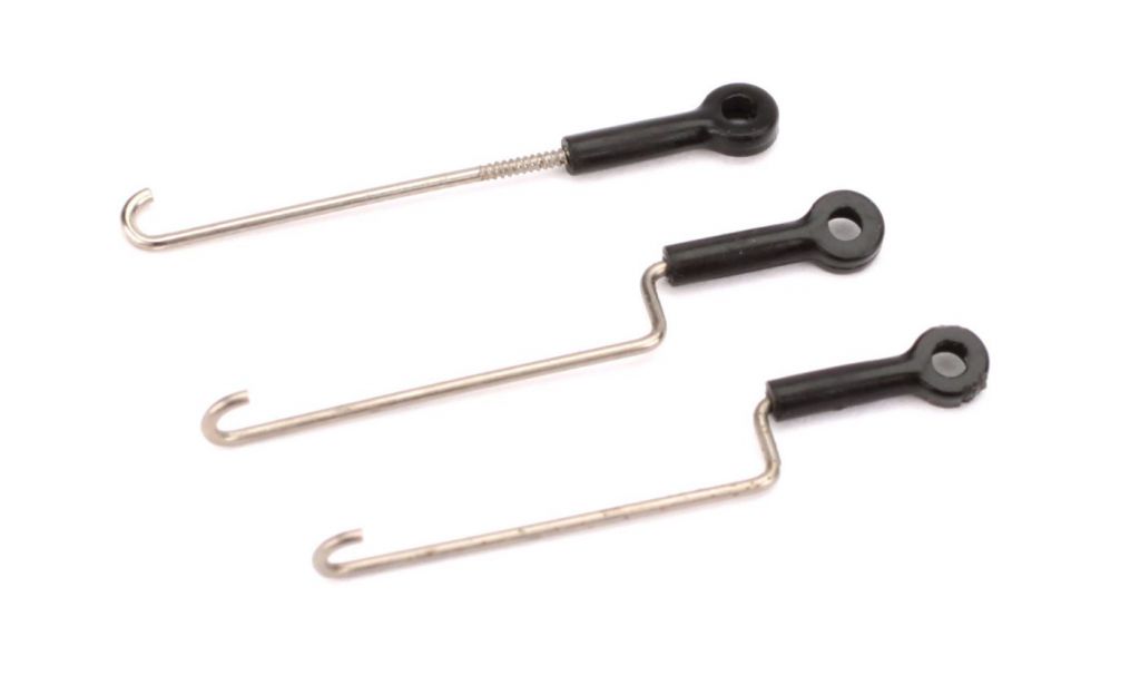 Blade Servo Pushrod Set with ball links: nCP X - HORIZON HOBBY - R&eacute;f&eacute;rence: BLH3308