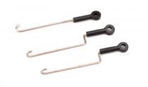 Blade Servo Pushrod Set with ball links: nCP X - HORIZON HOBBY - R&eacute;f&eacute;rence: BLH3308