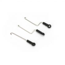 Servo Pushrod Set with ball link: 3pcs - HORIZON HOBBY - R&eacute;f&eacute;rence: BLH3508
