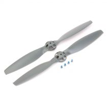 350 QX - H&eacute;lices grises rotation horaire et rotation anti-horaire - HORIZON HOBBY - R&eacute;f&eacute;rence: BLH7820B