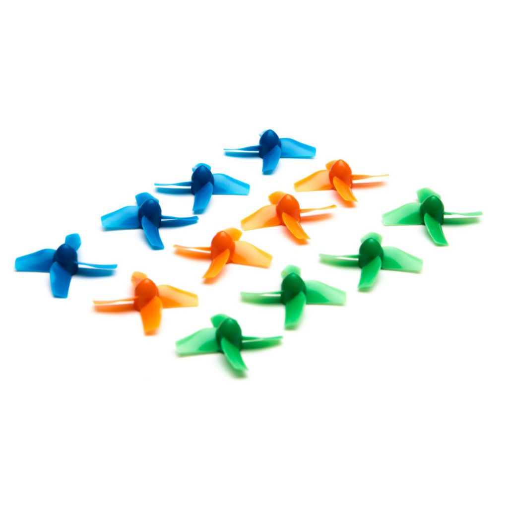 Inductrix FPV - Set d'h&eacute;lices optionnelles couleur (12) - HORIZON HOBBY - R&eacute;f&eacute;rence: BLH8507