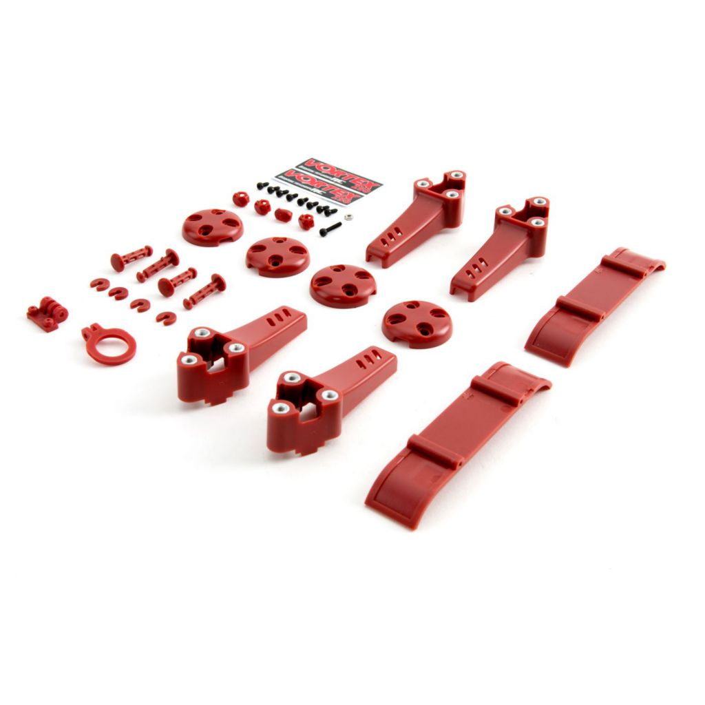 Vortex Pro - Kit plastique, Rouge - HORIZON HOBBY - R&eacute;f&eacute;rence: BLH9213