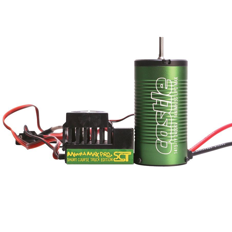 MAX PRO SCT COMBO WITH 1415-2400KV  MOTOR, 25V ESC - HORIZON HOBBY - R&eacute;f&eacute;rence: CSE010009100