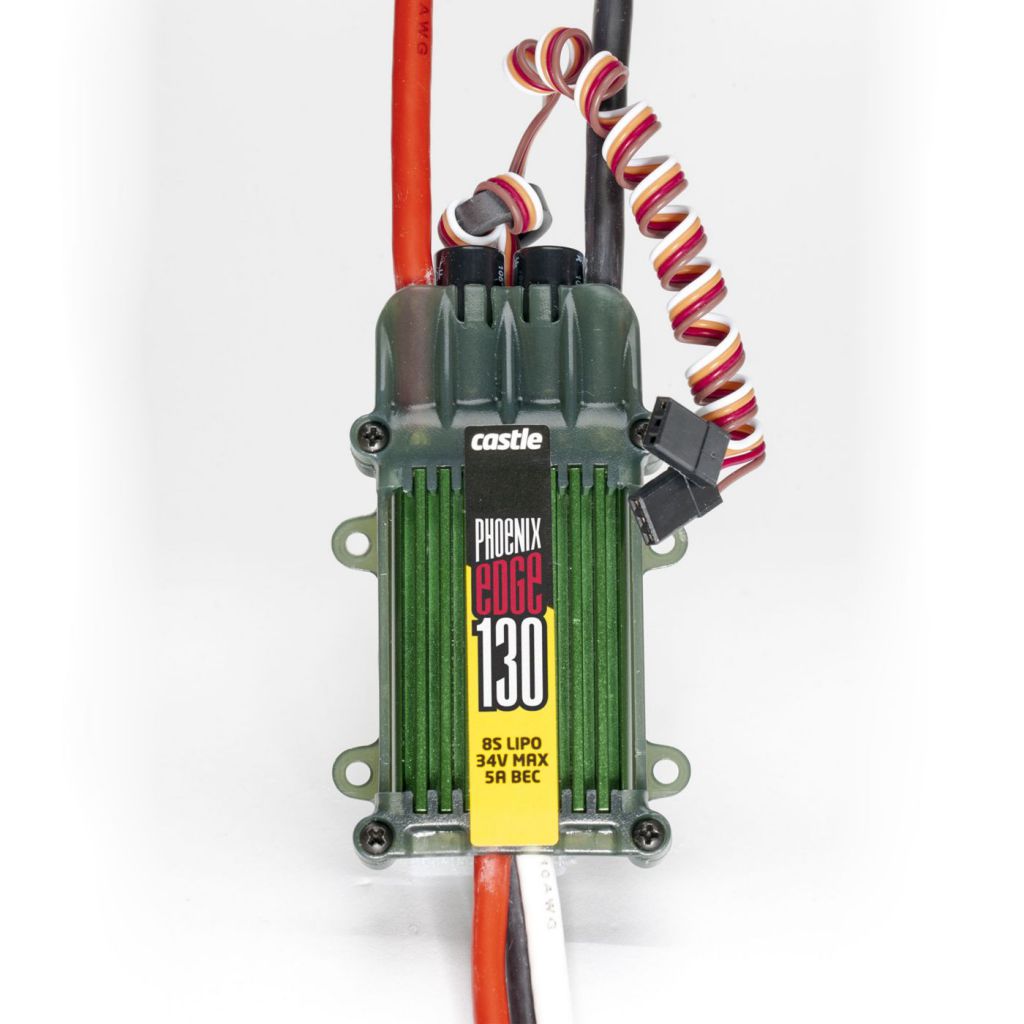 PHX EDGE 130 - 32V 130 AMP ESC WITH 5 AMP BEC - HORIZON HOBBY - R&eacute;f&eacute;rence: CSE010009900