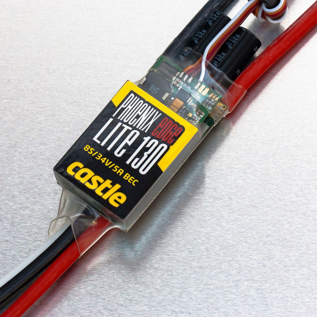PHX EDGE LITE 130- 25V 130 AMP ESC WITH  5AMP BEC - HORIZON HOBBY - R&eacute;f&eacute;rence: CSE010011000