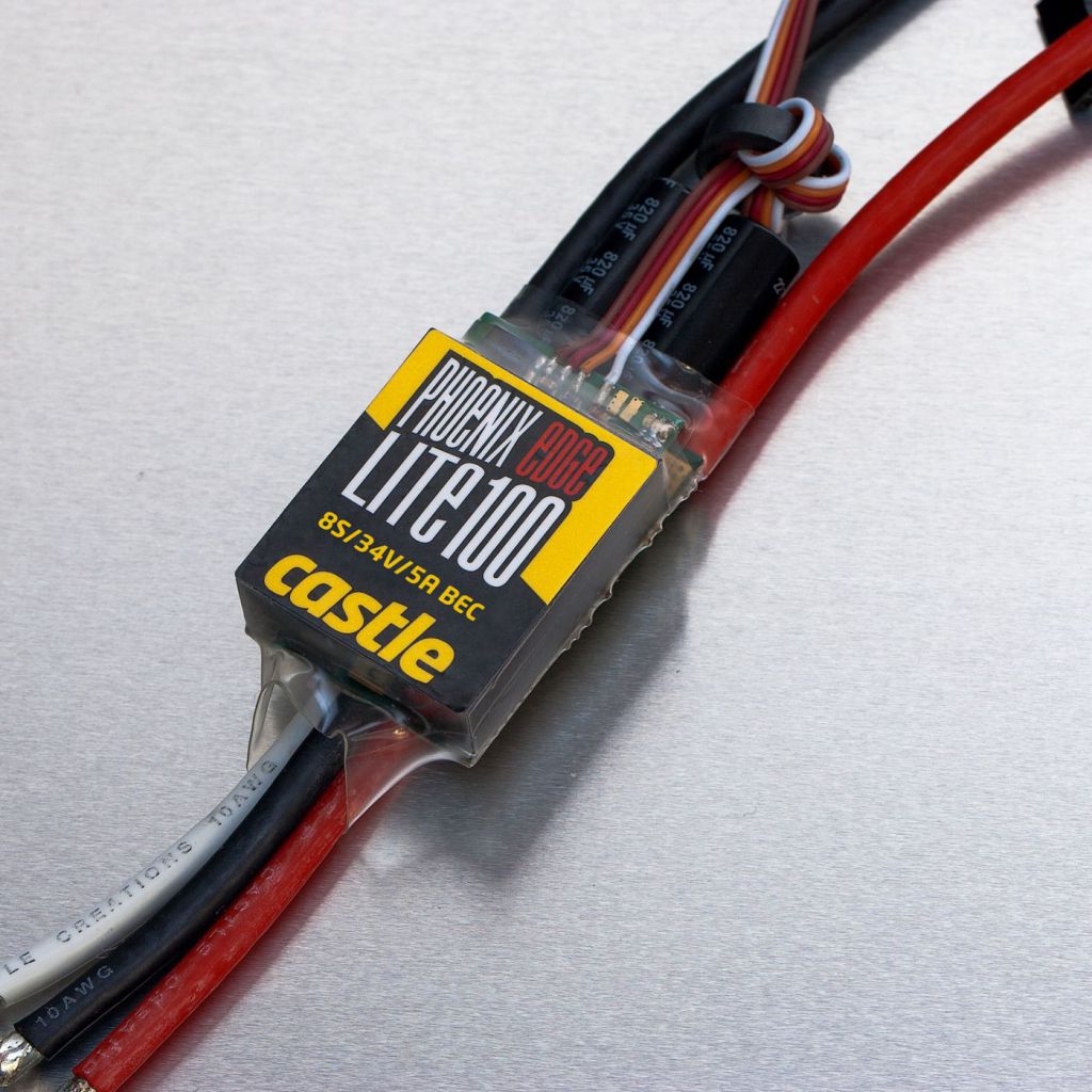 PHX EDGE LITE 100 - 34V 100 AMP ESC WITH 5 AMP BEC - HORIZON HOBBY - R&eacute;f&eacute;rence: CSE010011100