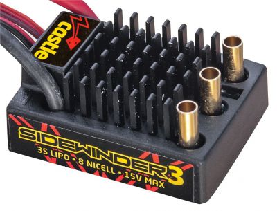 SV3 SIDEWINDER WATERPROOF 1:10TH 12V SPORT CAR ESC - HORIZON HOBBY - R�f�rence: CSE010011500