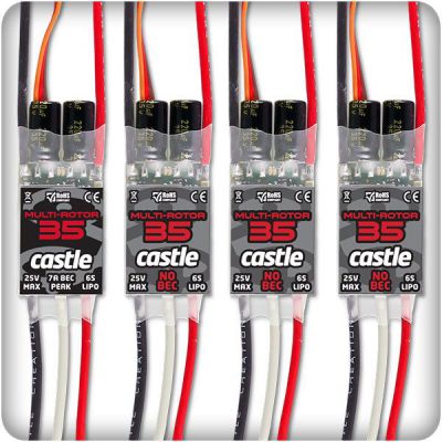 QuadPack 35, 35AMP Multi-Rotor (4) Pack - HORIZON HOBBY - R�f�rence: CSE010012500