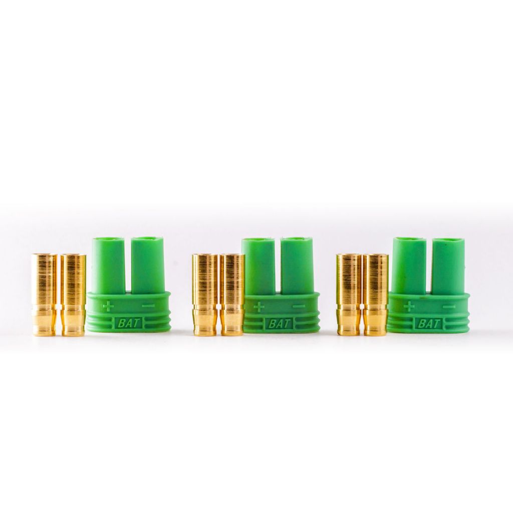 Polarized Bullet Conn Female, 4mm Set - HORIZON HOBBY - R&eacute;f&eacute;rence: CSE011007600