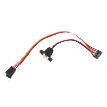 C&acirc;ble r&eacute;cepteur: 1/18 M Micro X - HORIZON HOBBY - R&eacute;f&eacute;rence: CSE011010500