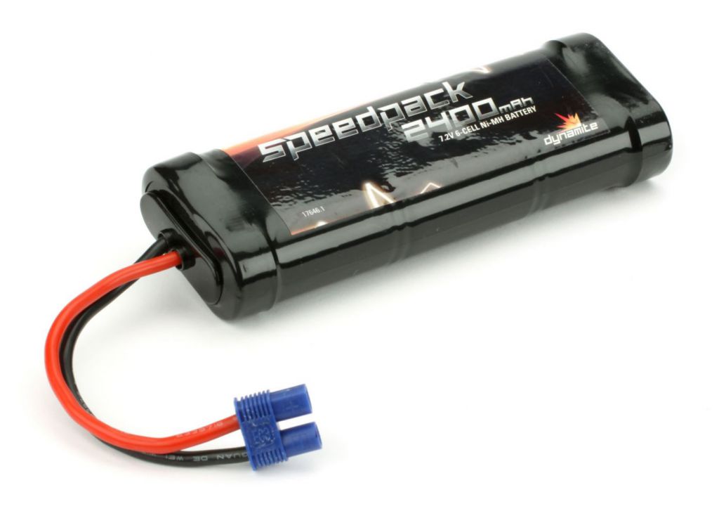 Speedpack Ni-Mh 7,2V 2400mA avec prise EC3 - HORIZON HOBBY - R&eacute;f&eacute;rence: DYN1060EC