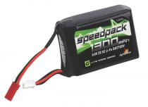 Pack d'accu RX SpeedPack Vert 6.6V 1300mAh 2S 5C LiFe - HORIZON HOBBY - R&eacute;f&eacute;rence: DYN1413