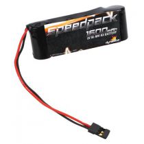 Pack d'accu de r&eacute;ception 5 &eacute;lem, &agrave; plat 6V 1600mA - HORIZON HOBBY - R&eacute;f&eacute;rence: DYN1452