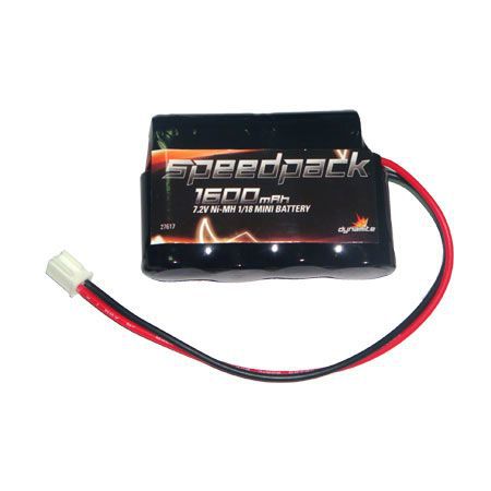 NiMh 7.2V 1600mAh: Mini-T, MLST/3 - HORIZON HOBBY - R&eacute;f&eacute;rence: DYN1456