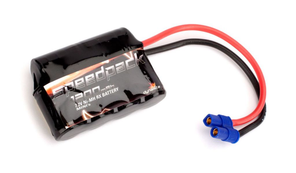 Accus 7.2V 1200mAh Ni-MH avec EC3: Minis 1/18 - HORIZON HOBBY - R&eacute;f&eacute;rence: DYN1472