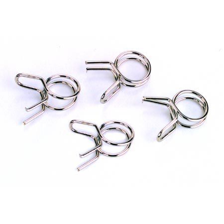 Clips p/ durit silicone  (4) - Medium - HORIZON HOBBY - R&eacute;f&eacute;rence: DYN2452