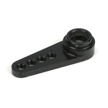 1/2 Palonnier de servo Aluminium: J/A Noir - HORIZON HOBBY - R&eacute;f&eacute;rence: DYN2535