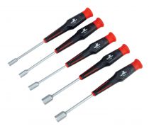 Assortiment de tournevis p/&eacute;crous M&eacute;triques (5pcs) - HORIZON HOBBY - R&eacute;f&eacute;rence: DYN2806