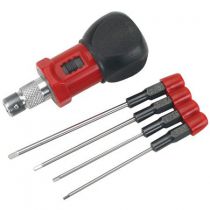 Set 4-Pi&egrave;ces Embout Hexa US avec porte outil - HORIZON HOBBY - R&eacute;f&eacute;rence: DYN2920
