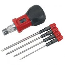Set 4-Pi&egrave;ces Embout Hexa M&eacute;trique avec porte outil - HORIZON HOBBY - R&eacute;f&eacute;rence: DYN2930
