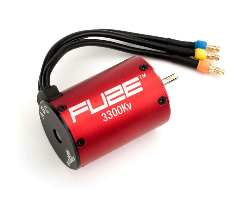 Moteur Brushless Dynamite Fuze 1/10, 4 p&ocirc;les,3300KV - HORIZON HOBBY - R&eacute;f&eacute;rence: DYN4833