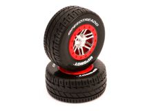 Pneus Speedtreads Prowler mont&eacute;s sur jantes avant - Traxxas Slash (2) - HORIZON HOBBY - R&eacute;f&eacute;rence: DYN5132