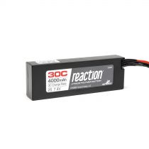 Pack REACTION 7,4V 4000mAh 2S 30C Lipo Coque rigide: EC3 - HORIZON HOBBY - R&eacute;f&eacute;rence: DYN9003EC