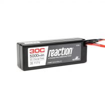 Pack REACTION 11,1V 5000mAh 3S 30C Lipo Coque rigide: TRA - HORIZON HOBBY - R&eacute;f&eacute;rence: DYN9007T
