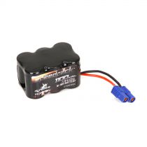 Batterie Ni-MH 7,2V 1100mA 6c, 3+3 avec prise EC3 - HORIZON HOBBY - R&eacute;f&eacute;rence: DYNB0105EC