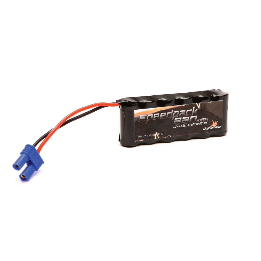 PRB08000, 08001 - Batterie plate Ni-MH 7,2V 220mA 1/2AAA 6C - HORIZON HOBBY - R&eacute;f&eacute;rence: DYNB0109