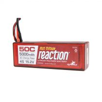 Batterie Li-Po Reaction HV 4S 15,2V 5000mA 50C, Boitier rigide: EC5 - HORIZON HOBBY - R&eacute;f&eacute;rence: DYNB3854EC
