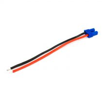 Prise EC2 cot&eacute; batterie avec c&acirc;ble long. 10cm - HORIZON HOBBY - R&eacute;f&eacute;rence: DYNC0004