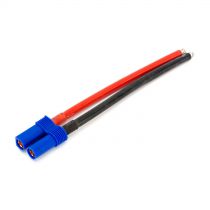 Prise EC5 cot&eacute; batterie avec c&acirc;ble long. 10cm - HORIZON HOBBY - R&eacute;f&eacute;rence: DYNC0025