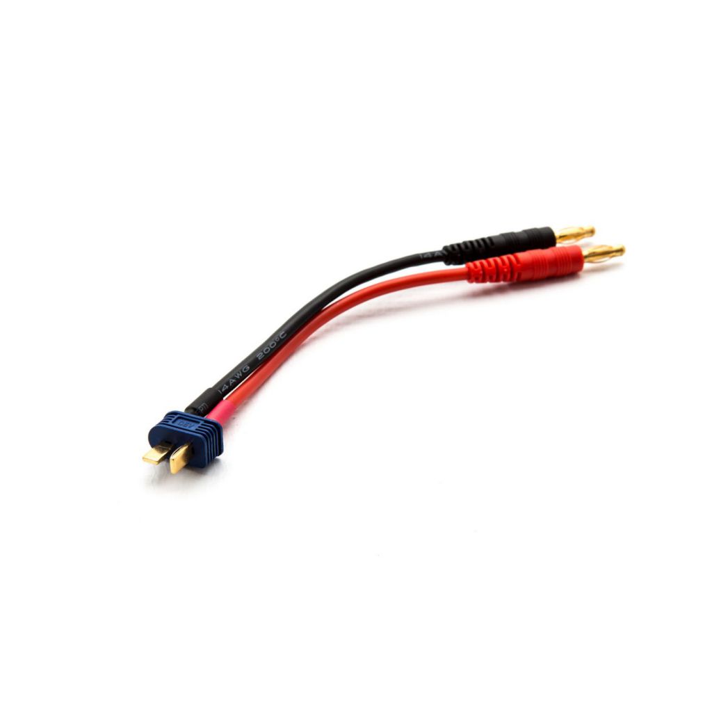 Cordon adapateur de charge:Banane vers type Deans m&acirc;le - HORIZON HOBBY - R&eacute;f&eacute;rence: DYNC0056