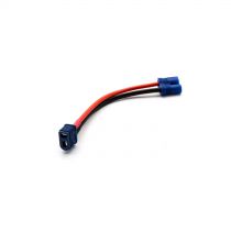 Cordon adapteur batterie: EC3 c&ocirc;t&eacute; contr&ocirc;leur vers type Deans femelle - HORIZON HOBBY - R&eacute;f&eacute;rence: DYNC0059