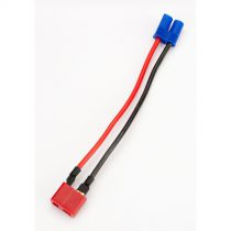 Cordon adapteur batterie: EC2 c&ocirc;t&eacute; contr&ocirc;leur vers type Deans femelle - HORIZON HOBBY - R&eacute;f&eacute;rence: DYNC0076