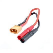 Cordon de charge isol&eacute;: Banane vers XT60 m&acirc;le - HORIZON HOBBY - R&eacute;f&eacute;rence: DYNC0144