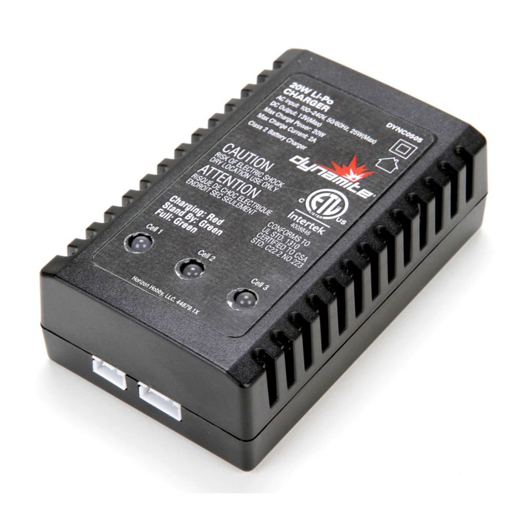 Chargeur AC Li-Po 20W, UK - HORIZON HOBBY - R&eacute;f&eacute;rence: DYNC0505UK