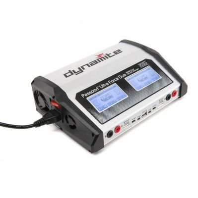 Chargeur Passport Duo 400W AC/DC, �cran tactile - EU - HORIZON HOBBY - R�f�rence: DYNC3005EU