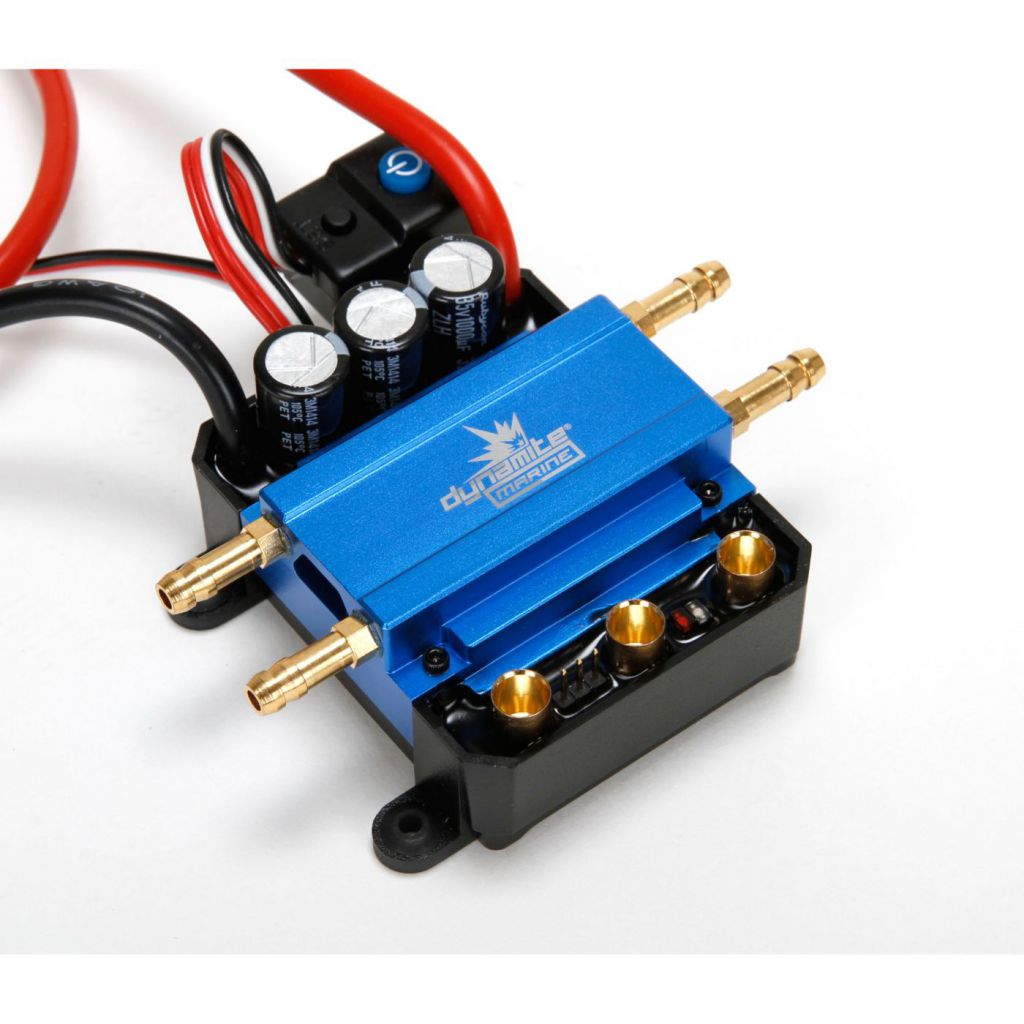 Contr&ocirc;leur Marine Brushless 160A &eacute;tanche pour batterie 4-8S - HORIZON HOBBY - R&eacute;f&eacute;rence: DYNM3880